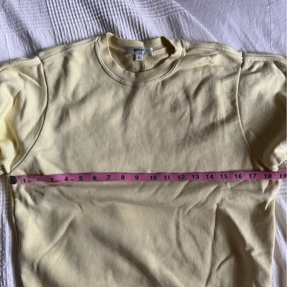 Agolde Balloon Sleeve Crewneck Sweatshirt - Picture 5 of 8